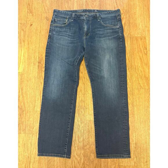 AG Adriano Goldschmied The Graduate Tailored Leg Denim Jeans Size 36 x 32 - Picture 4 of 10